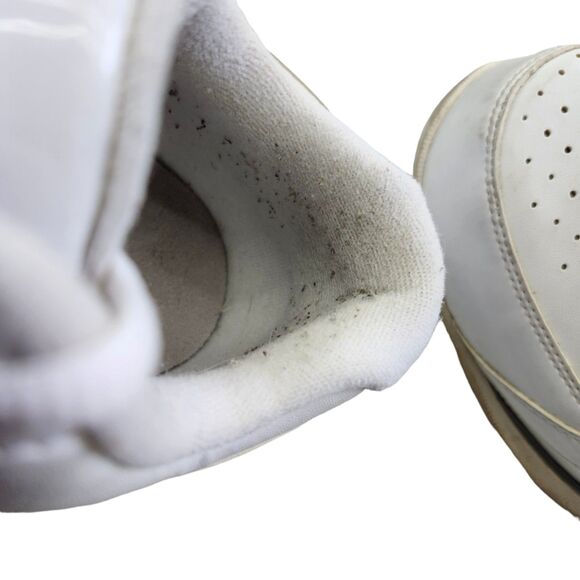 Nike Air Baseline Athletic Shoes Mens 12 White Metallic Sneakers 386240-111 main image 8